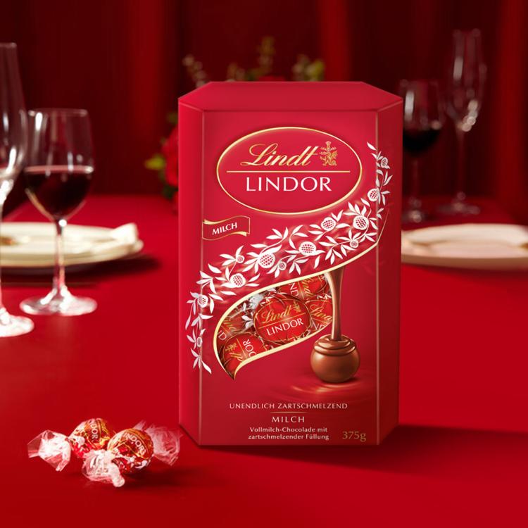 Lindt 瑞士莲 Lindor软心牛奶巧克力375g喜糖礼物 59元