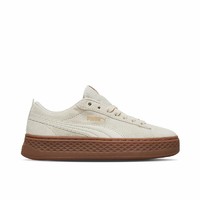 PUMA 彪马 SMASH PLATFORM SD 366488 女子复古厚底休闲鞋 桦木色-桦木色 ￥215.05