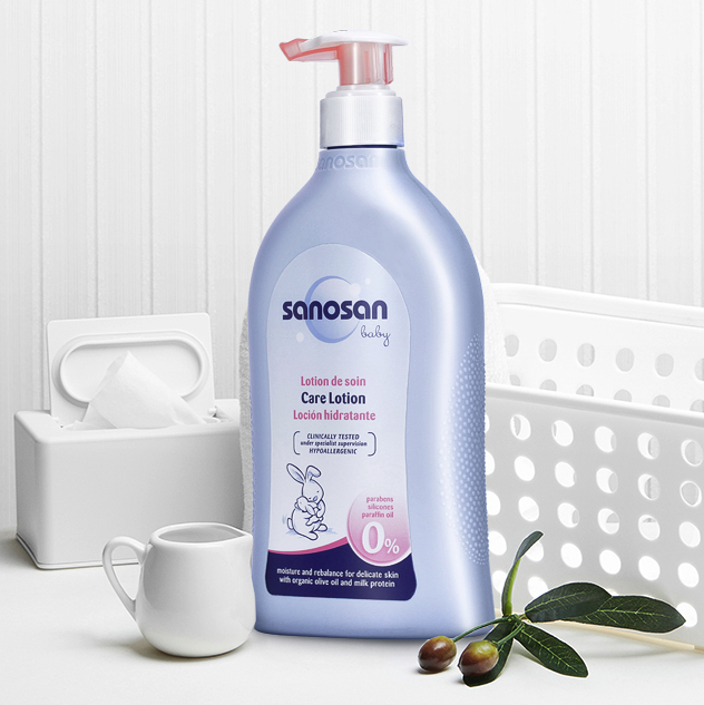 sanosan 哈罗闪 婴儿柔护润肤乳 500ml 65.05元（需用券）