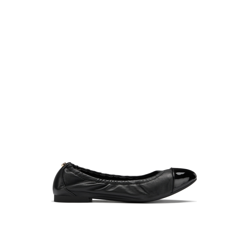 STUART WEITZMAN GABBY BALLET FLAT 复古风芭蕾舞鞋 SW4502013-BLK 1360元