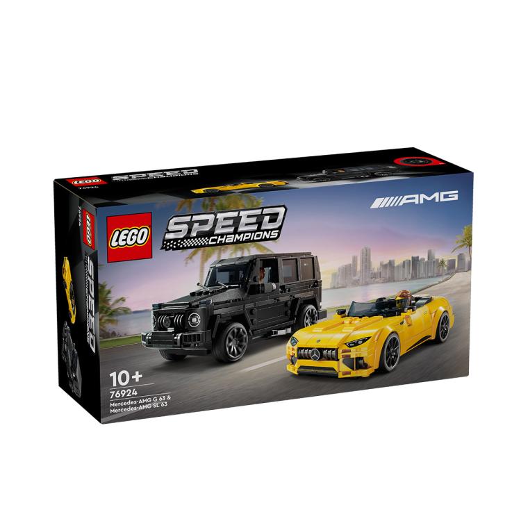 LEGO 乐高 新品积木男孩76924赛车奔驰小车两件套玩具十岁以上七夕送礼 258元