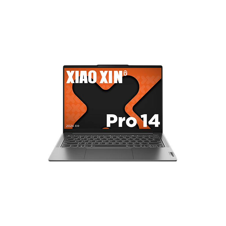 Lenovo 联想 小新Pro14 2024款 八代锐龙版 14英寸 轻薄本 灰色（锐龙R7-8845H、核