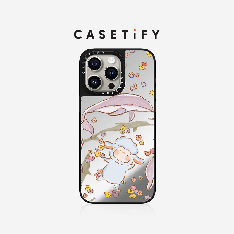 CASETiFY 大鱼海羊 适用于iPhone15/14/Pro/Max手机壳 镜面黑框Magsafe iPhone 14 Pro Max 45