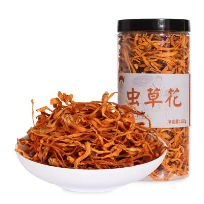 菌益 虫草花干货精选150g罐装 14.8元（需领券）