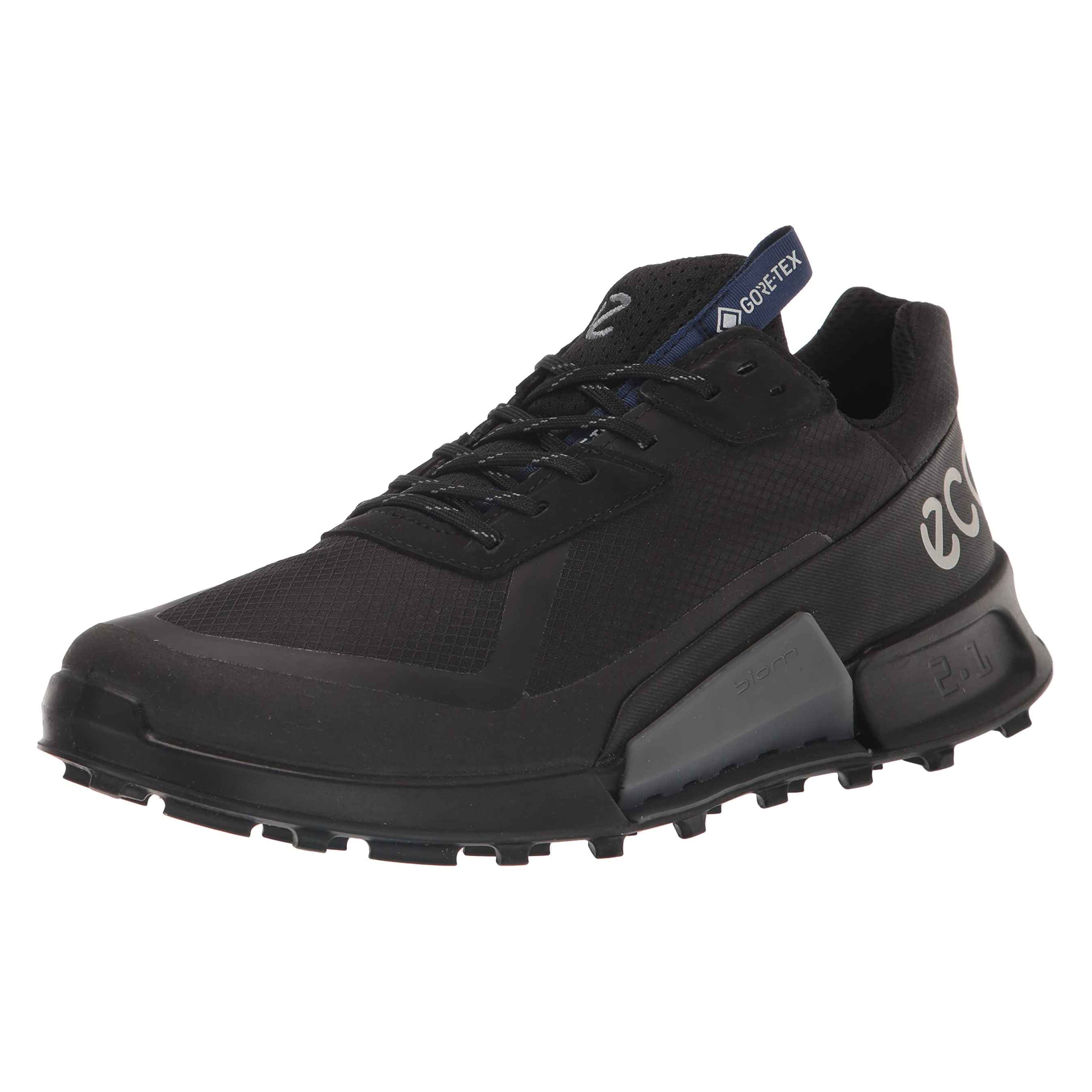 【含税直邮】ECCO 爱步 男士 Biom 2.1 低帮 Gore-tex 防水多功能鞋 黑色 45 EU