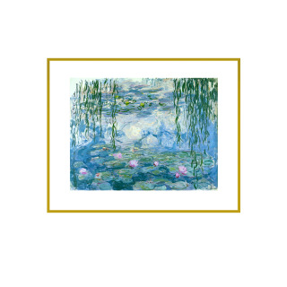 buybuyart买买艺术莫奈睡莲50x65cm装饰画艺术版画客厅装饰画589元