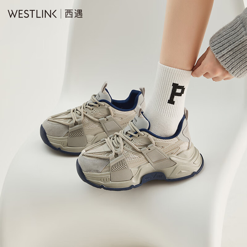 WESTLINK 西遇 厚底老爹鞋女 115.97元（需用券）