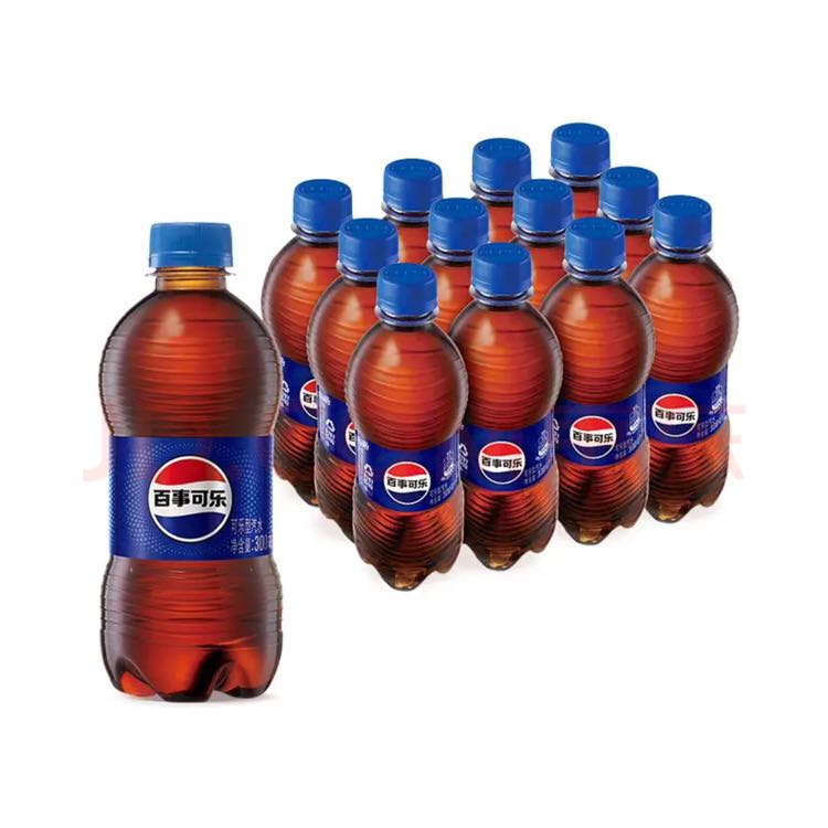 pepsi 百事 可乐 Pepsi 碳酸饮料整箱 300ml*12瓶 11.18元（需买4件，需用券）