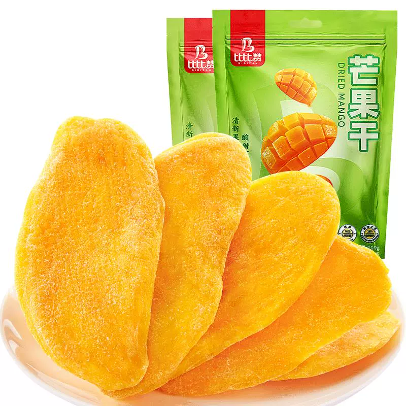 bi bi zan 比比赞 芒果干 500g ￥5.83