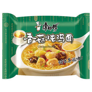 康师傅 方便面香菇炖鸡袋面泡面五连包休闲零食 12.51