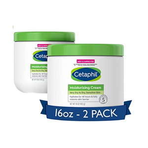 【含税直邮】Cetaphil 丝塔芙保湿霜 453g*2瓶装 到手约￥162.34