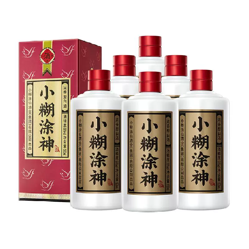 小糊涂仙 小糊涂神 52%vol 浓香型白酒 250ml*6瓶（送小糊涂仙100ml*3） ￥174.8