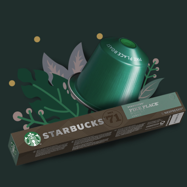 STARBUCKS 星巴克 Nespresso Original系统 派克市场咖啡胶囊 10颗/条 30.19元（需买5