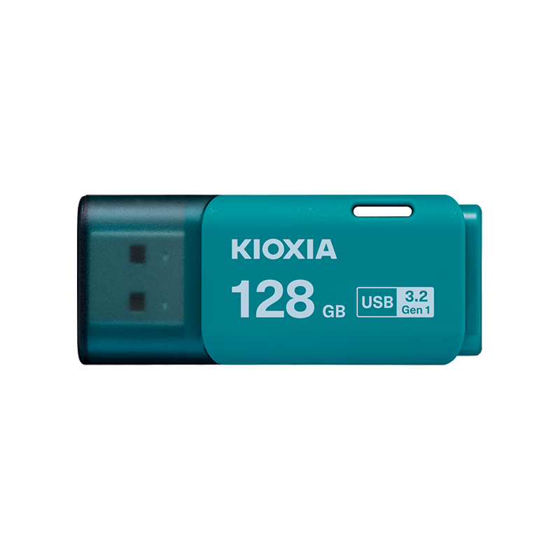 PLUS会员：KIOXIA 铠侠 隼闪系列 TransMemory U301 USB 3.2 U盘 蓝色 128GB USB-A 38.65元