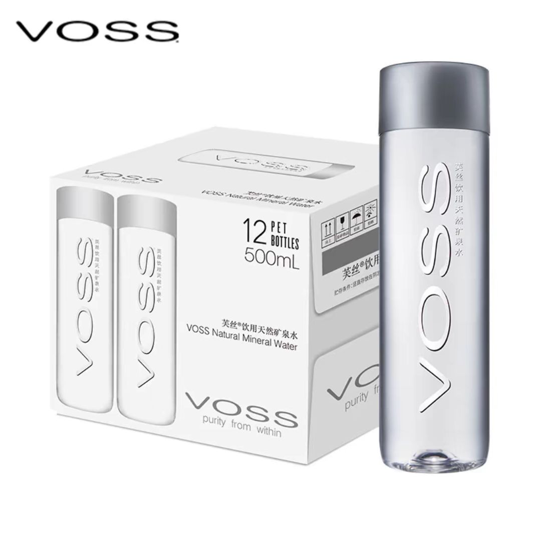 88VIP：VOSS 芙丝 天然矿泉水500ml*12瓶 22.55元（需用券）