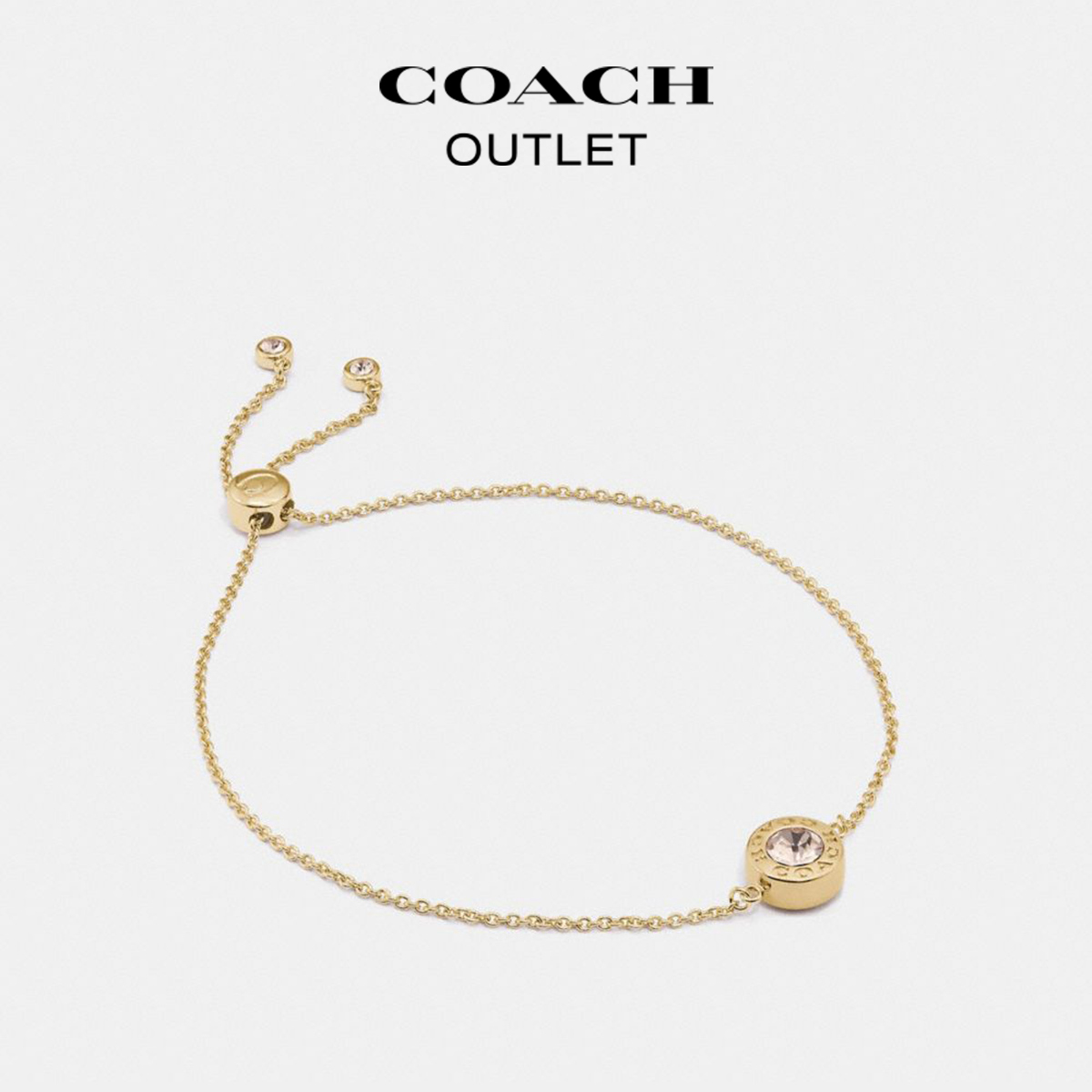 COACH 蔻驰 奥莱女士开放式圆形滑扣手链 346.67元（需买3件，共1040.01元）