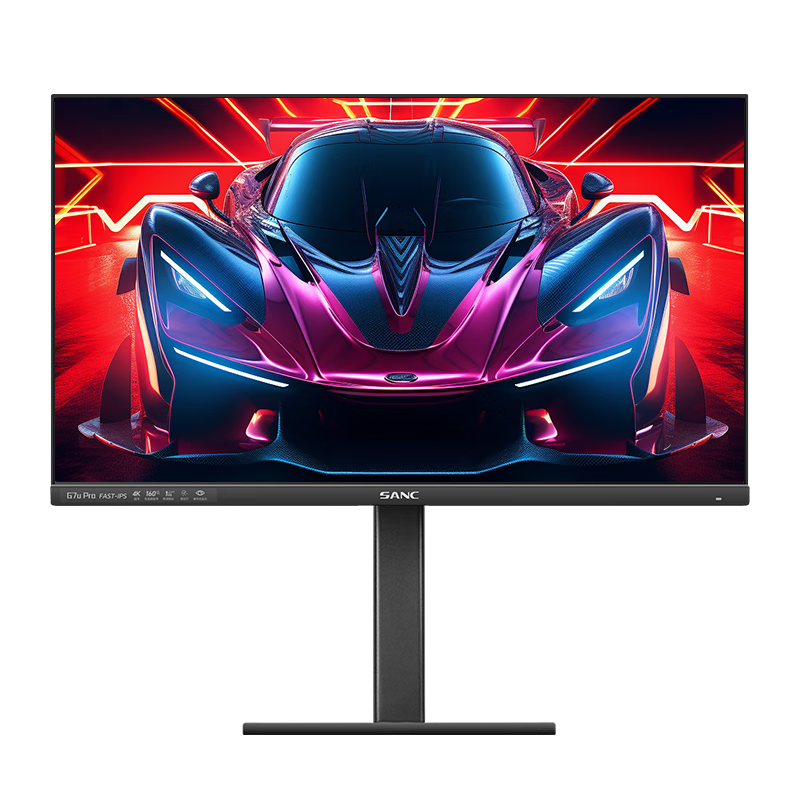 PLUS会员：SANC 盛色 G7u Pro 27英寸 IPS G-sync FreeSync 显示器（3840×2160、160Hz、99﹪