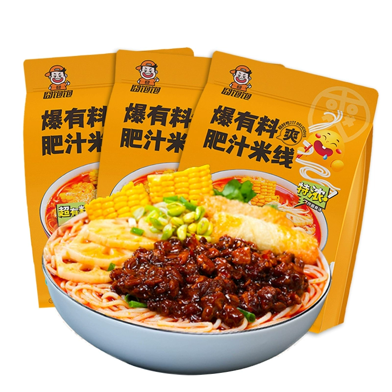 可凑单 囧饱饱肥汁米线312g*3包 券后18.9元