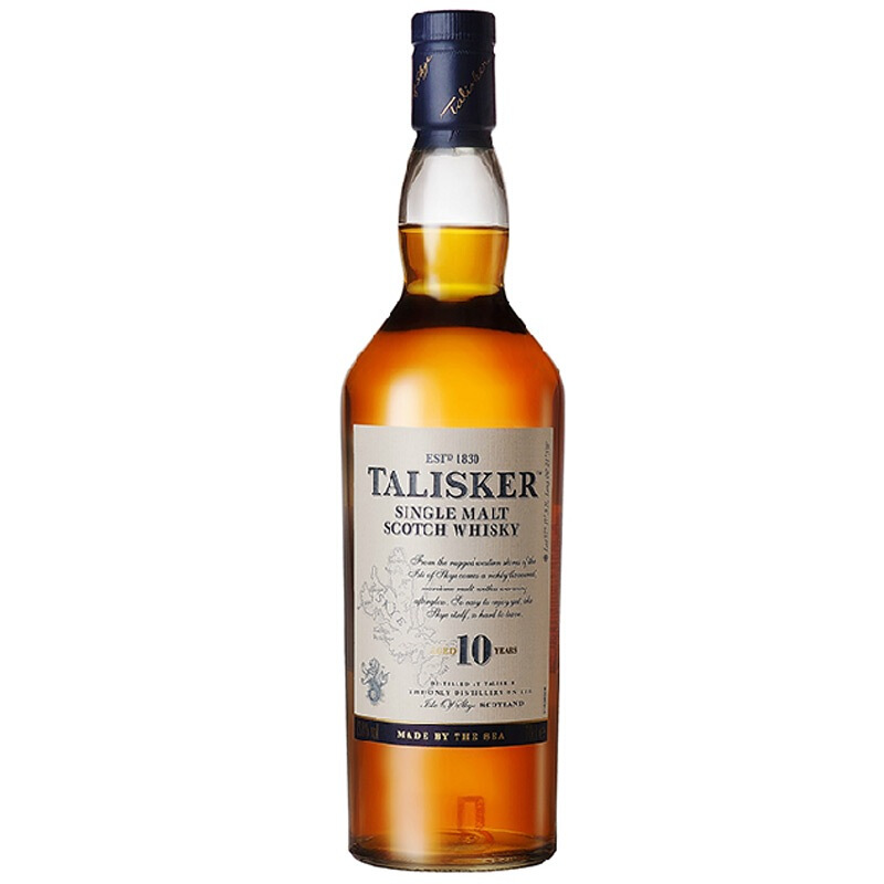 概率券：TALISKER 泰斯卡 10年 单一麦芽 苏格兰威士忌 45.8%vol 700ml 202.55元（需