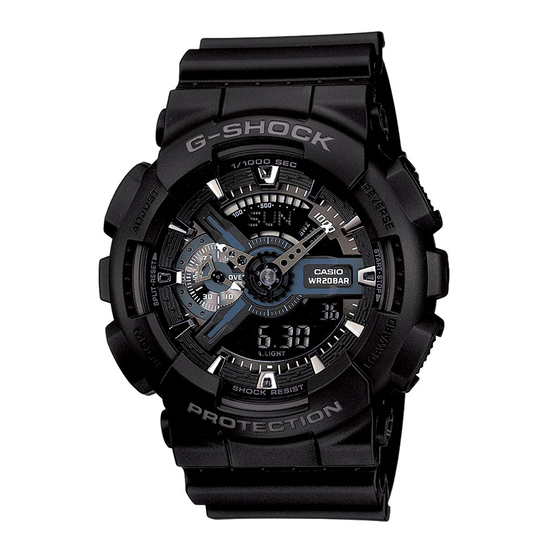 PLUS会员：CASIO 卡西欧 G-SHOCK系列 男士石英腕表 GA-110-1B 435.01元包邮（需用券