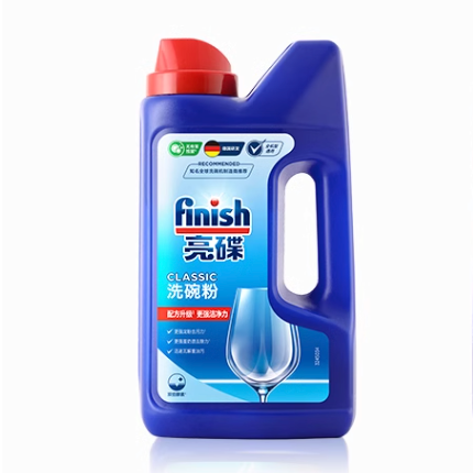 finish 亮碟 洗碗机专用洗碗粉 1kg 56.4元（需用券）