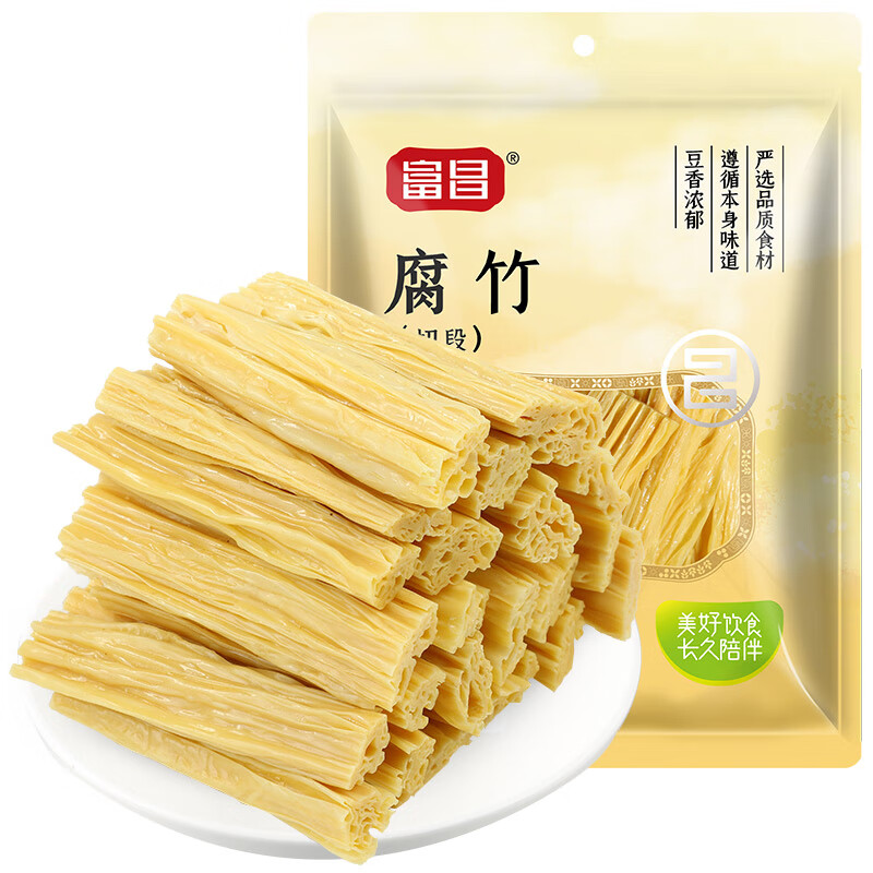 富昌 腐竹段 100g*5袋 21.77元