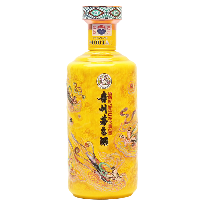 MOUTAI 茅台 散花飞天 53%vol 酱香型白酒 500ml 礼盒装 ￥3084.05