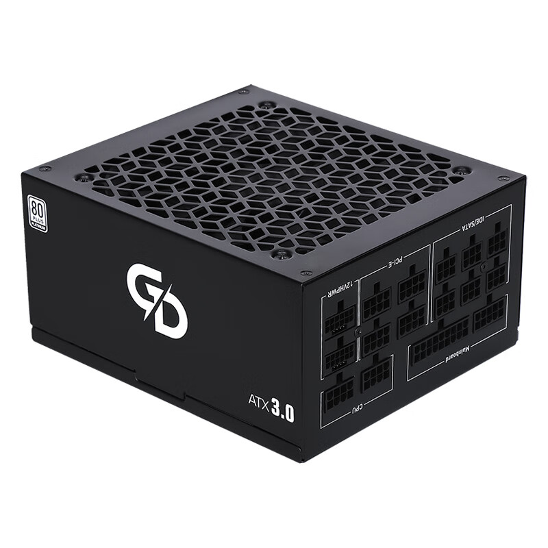 SAMA 先马 GD1200W ATX3.0机箱电脑电源台式机 原生PCIE5.0/全/80PLUS//4090 892.01元