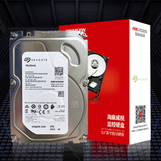 以旧换新补贴、PLUS会员：SEAGATE 希捷 3.5英寸 监控级硬盘 4TB（CMR、5400rpm、256