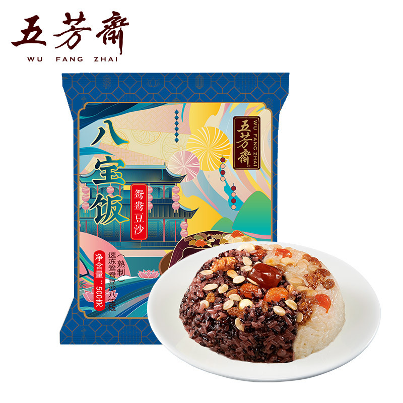 五芳斋鸳鸯八宝饭500g199元