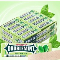 DOUBLEMINT 绿箭 薄荷口香糖 5片装*20条 ￥18.9