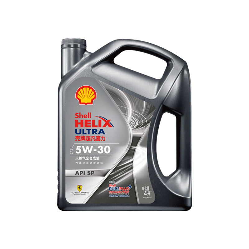 Shell 壳牌 Helix Ultra 超凡喜力 都市光影版 5W-30 SP级 全合成机油 4L 154.46元（需