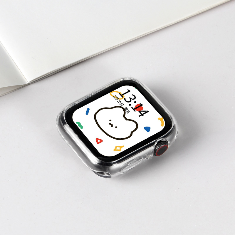 PSNLD 适用于iwatchs8/9表壳苹果iwatchs10手表applewatchse保护套se套watchs7保护壳硅胶