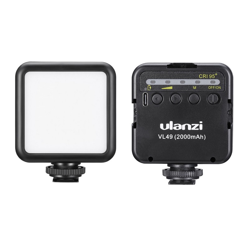 ulanzi VL49 补光灯 黑色 53.65元（需用券）