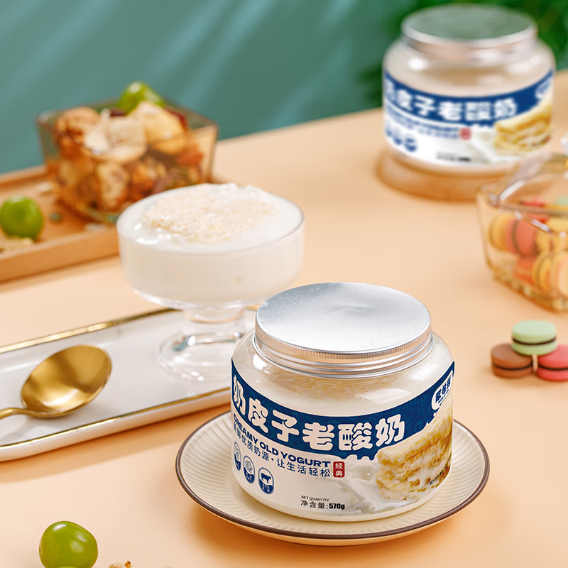 蒙希顿 奶皮子酸奶 570g 13.1元（需买3件，需用券）