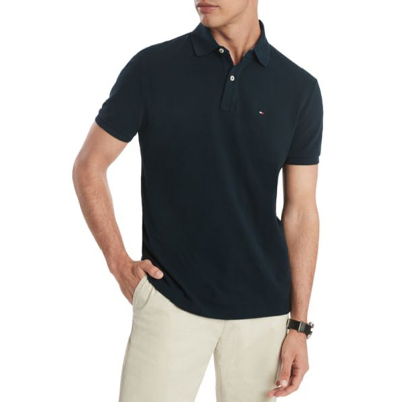 88VIP：TOMMY HILFIGER 男士純色POLO衫 7803120 238.25元（需用券）