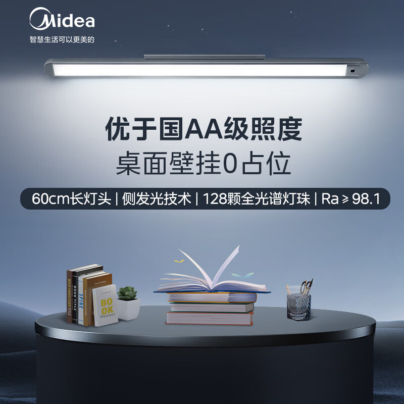 Midea 美的 全光谱酷毙灯 吸附式挂灯 135.15元包邮（双重优惠）