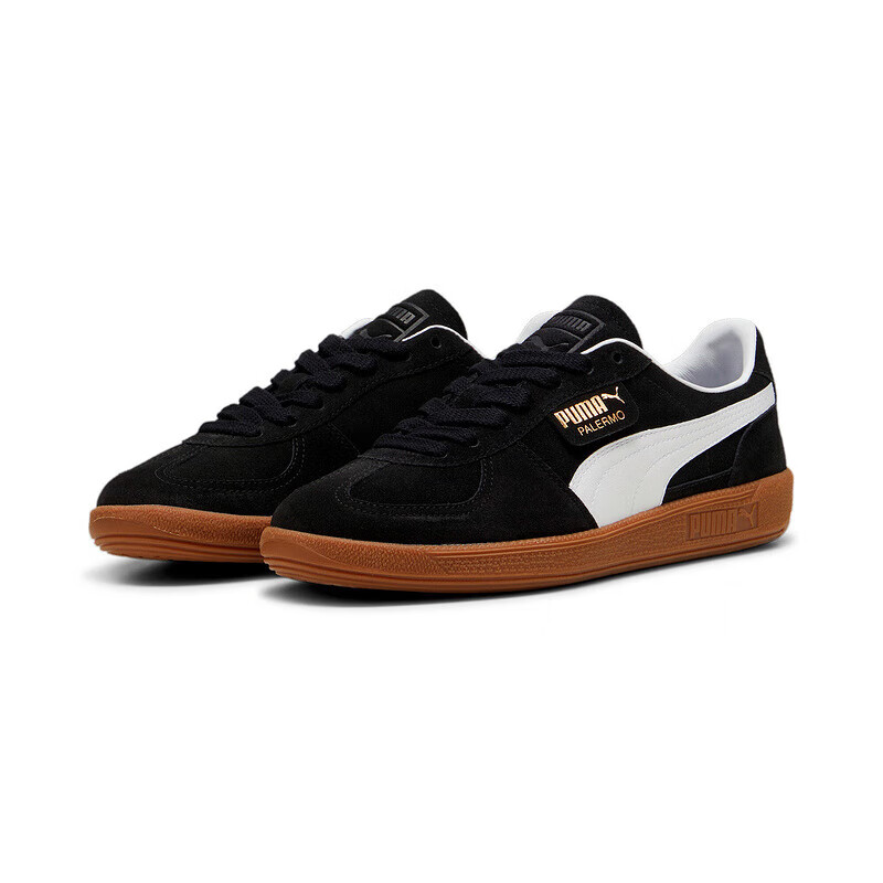 PUMA 彪马 Palermo Lth 男女同款复古休闲低帮滑板鞋 396463-10 ￥261.36