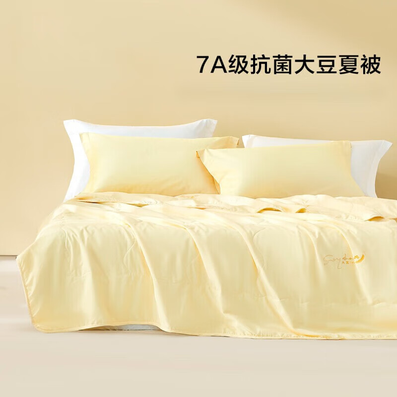 春焕新、家装季：BLISS 百丽丝 大豆抗菌夏被 升级A类 200*230cm 66.77元（需用券