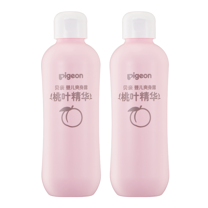 再降价、需首购、plus会员：贝亲（Pigeon）桃子水 婴儿爽身露 四季通用 200ml 