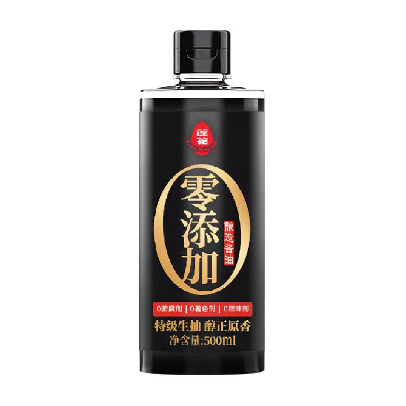 LIANHUA 莲花 0添加特级酱油500ml*2瓶特级酿造生抽家用炒菜红烧凉拌调味 ￥8.83