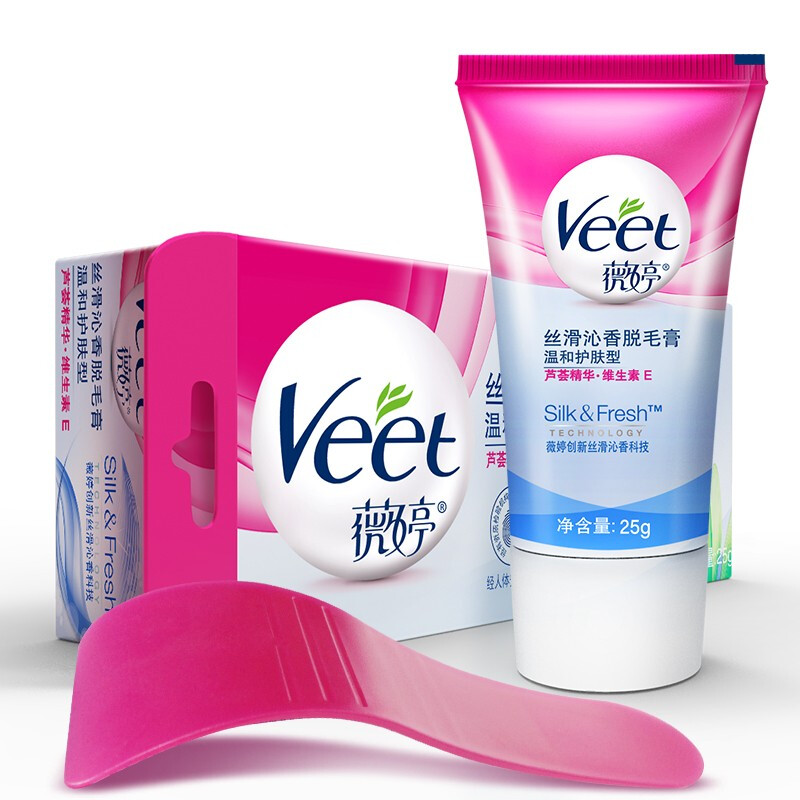 薇婷 Veet 温和护肤型丝滑沁香脱毛膏 33.9元（需用券）