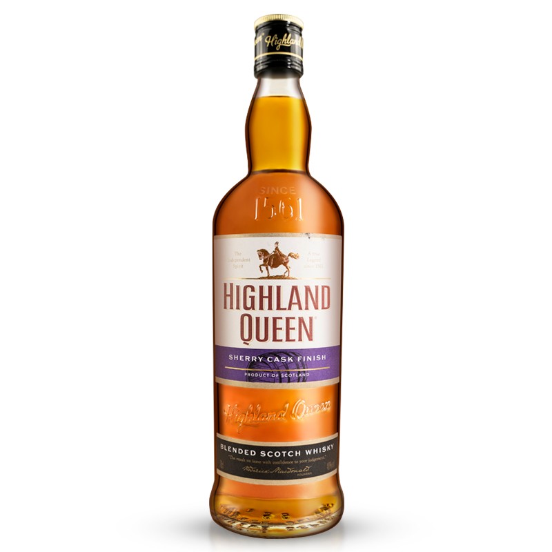 HIGHLAND QUEEN 高地女王 苏格兰雪莉桶调配威士忌 700ml 单支装 53.63元（需买2件