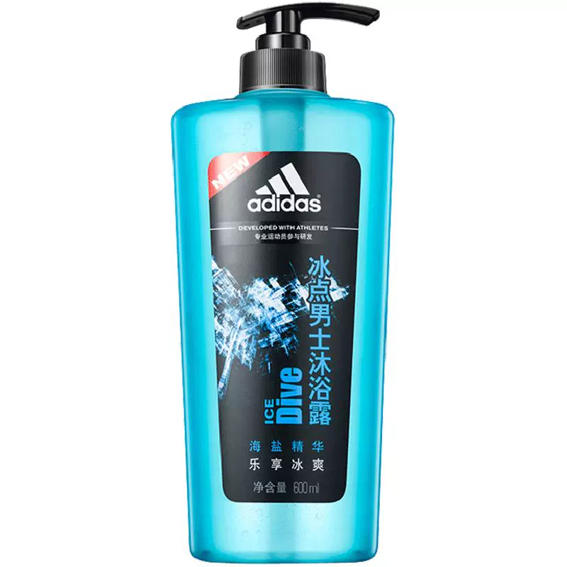 adidas 阿迪达斯 男士活力沐浴露 冰点 600ml ￥18.16