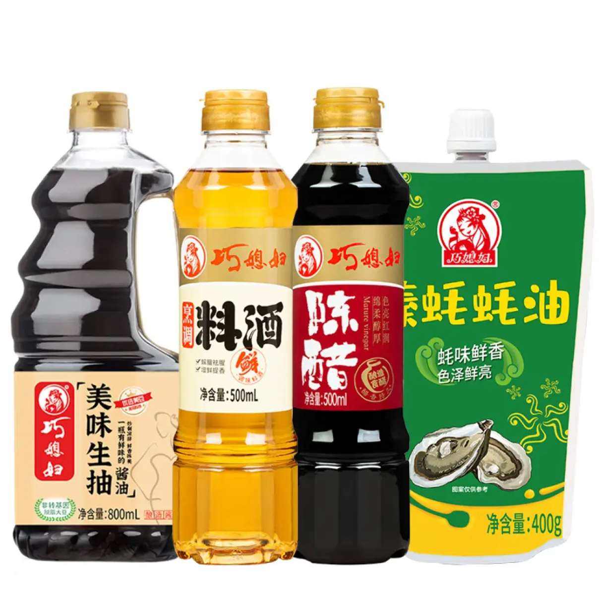 PLUS会员：巧媳妇 调味组合装 1800ml+400g 15.8元（需领券）