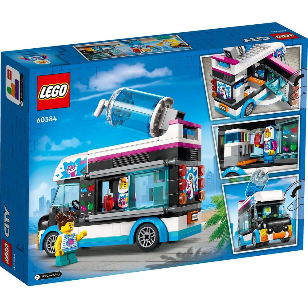 LEGO 乐高 City城市系列 60384 企鹅人冰沙车 129元