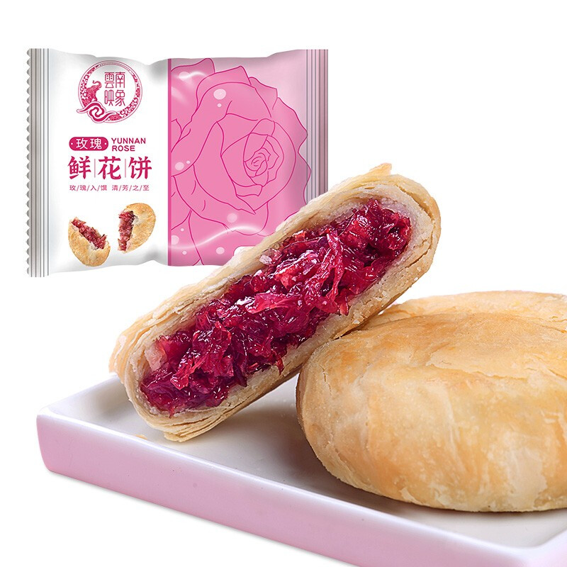 映象 云南玫瑰鲜花饼 30g*10枚 9.73元（需用券）