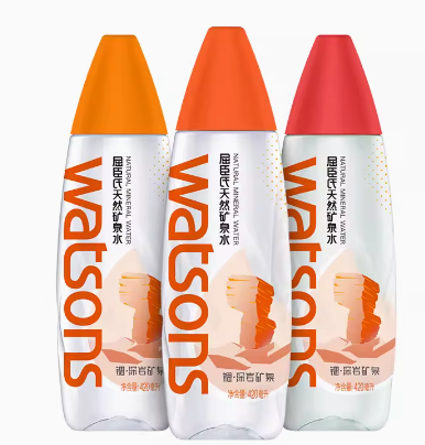 88VIP！watsons 屈臣氏 天然矿泉水420ml*15瓶 ￥24.94