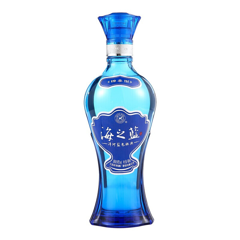 YANGHE 洋河 海之蓝 绵柔浓香型白酒 42度 480ml*2瓶 礼盒装 248元