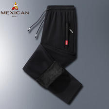Mexican 稻草人 YKT-1253 男士加绒针织长裤 29.9元（需买2件，共59.8元，需用券）